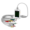 Edan DX22 ECG acquisition box and its wires