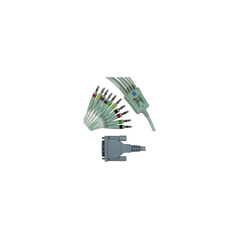 monobloc 10 voies banane pour PHILIPS Agilent HP