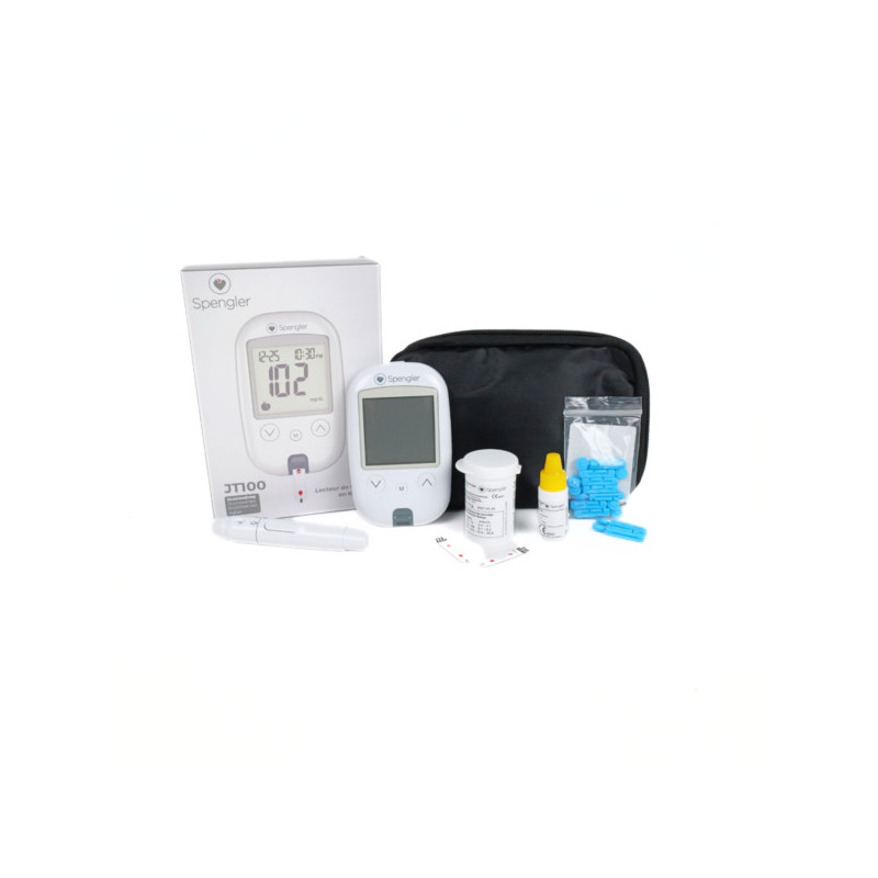 Glucomètre - lecteur de glycémie JT 100 Spengler