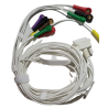 Patient Cable Snap IEC 10 Leads, 4mm for Cardioline ECG