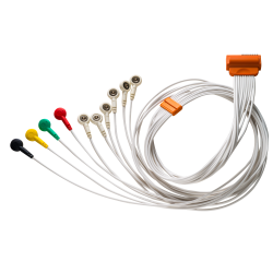 Câble Patient Snap IEC 10 Brins pour TouchECG HD+ Cardioline