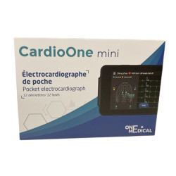 Pocket electrocardiograph with automatic interpretation.