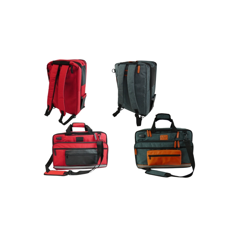 Madrague red convertible backpack