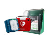 Pack avec défibrillateur et boitier mural