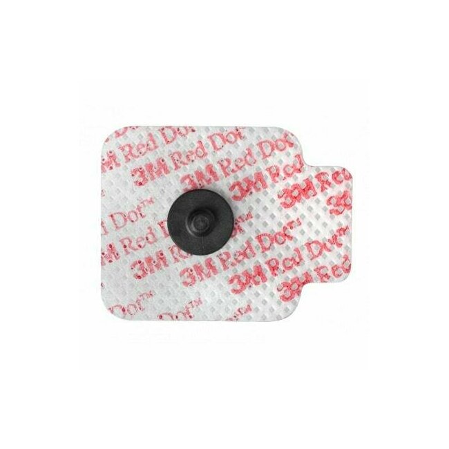 3M Red Dot 2660-5 Holter Electrodes (Radiolucent)