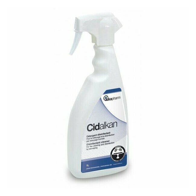 Cidalkan Spray - Broad-spectrum disinfectant 1L bottle