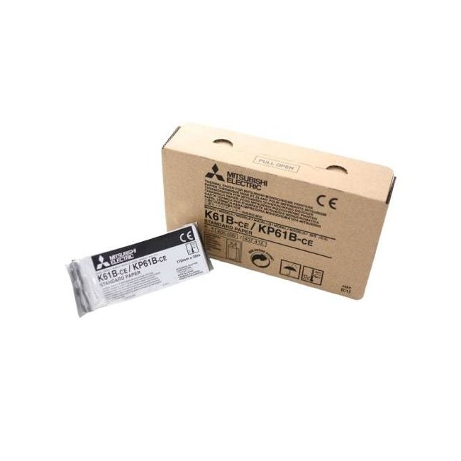 Original Mitsubishi Ultrasound Paper K61B, KP61B (4 Rolls)