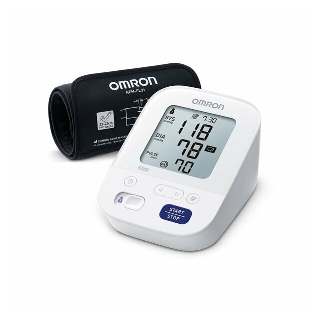 Omron M3 Comfort Blood Pressure Monitor with IntelliWrap Cuff 