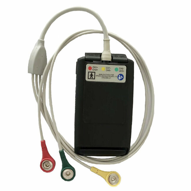 3 strands patient cable for Holter ECG Lifecard CF Spacelabs