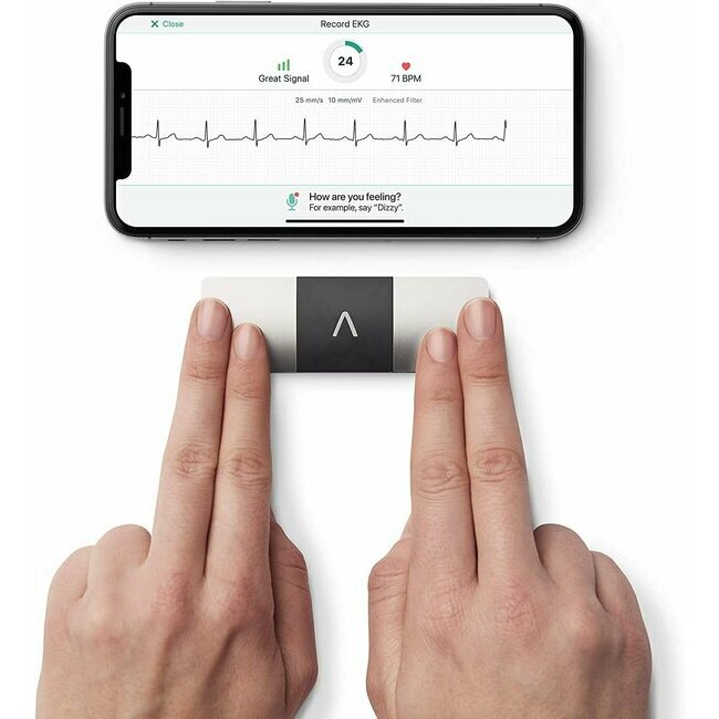 Kardia Mobile 6L Wireless ECG Recorder Alivecor