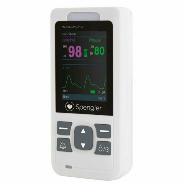 Spengler's Master Palm 3 Professional Pulse Oximeter Saturometer Nellcor & Nellcor OxiMax Technology