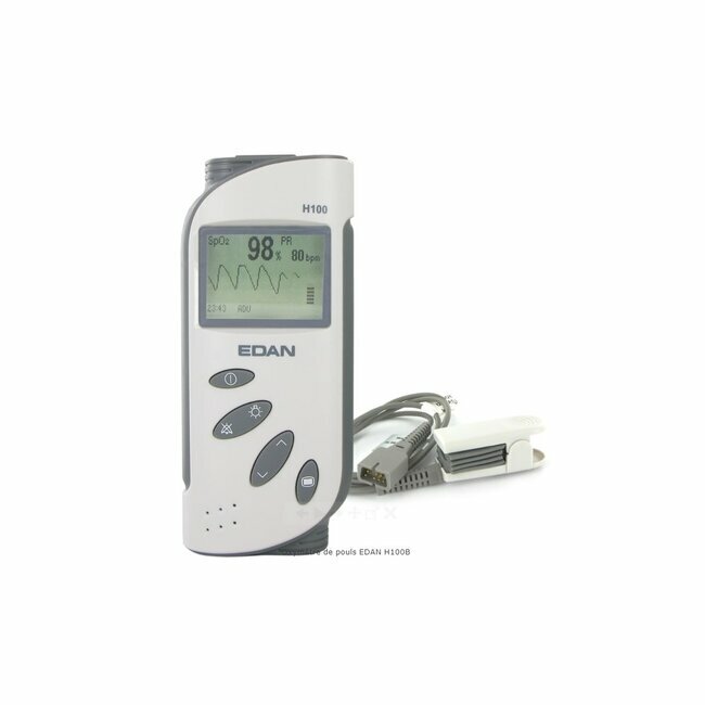 Portable digital pulse oximeter Edan H100B