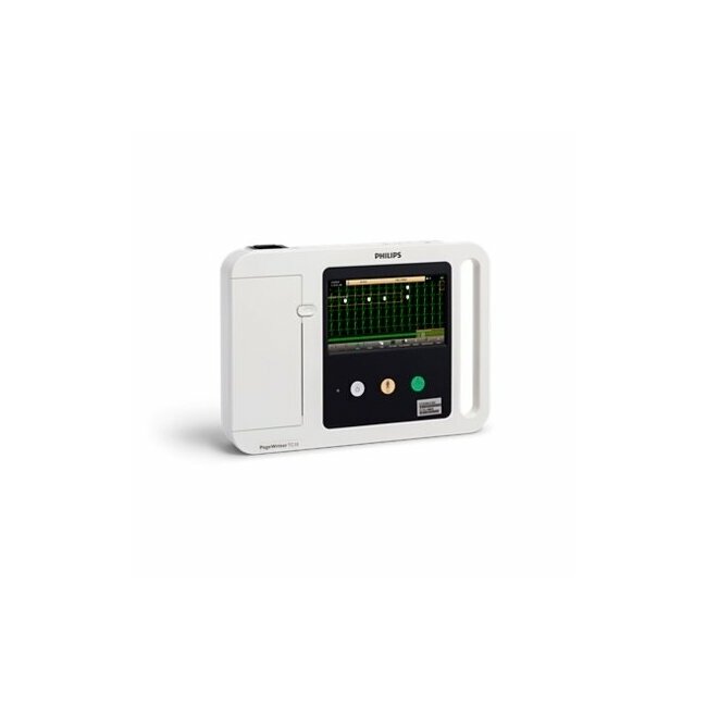 Philips PageWriter TC10 6-channel ECG electrocardiograph with touchscreen and integrated printer