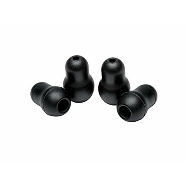 Black Littmann stethoscope ear tips