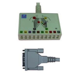 10-way base without extension for Mortara ECG Series 150 250 400