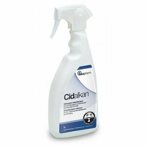 Cidalkan Spray - Broad-spectrum disinfectant 1L bottle