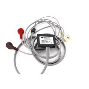 2-way cable 3 strands for Holter Spiderview and Spiderflash Sorin RC013