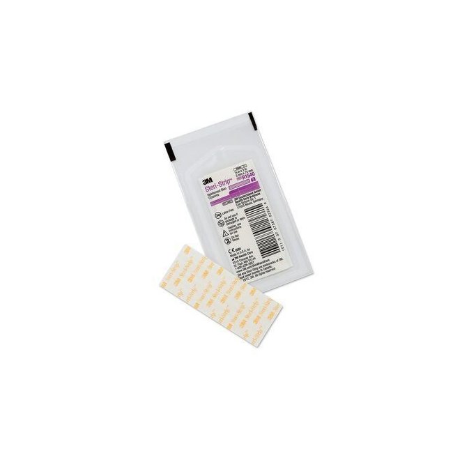 Reinforced Sterile Adhesive Skin Sutures with 3M Steri-Strip Polyester