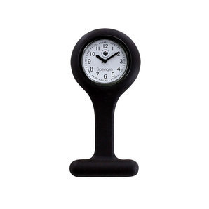 Nurse watches in Silicone Spengler Black carbon