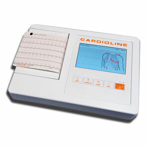 Cardioline 100L ECG Device with Glasgow Algorithm Interpretation