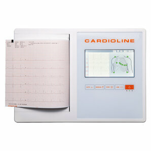 Cardioline 200L ECG Machine with Interpretation Glasgow Algorithm