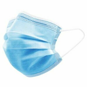 Type IIR Blue Surgical Masks (EN14683) - box of 50