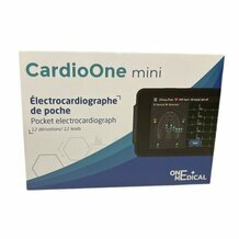 Pocket electrocardiograph with automatic interpretation.