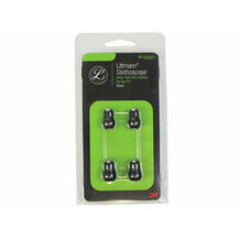 Black Littmann stethoscope ear tips